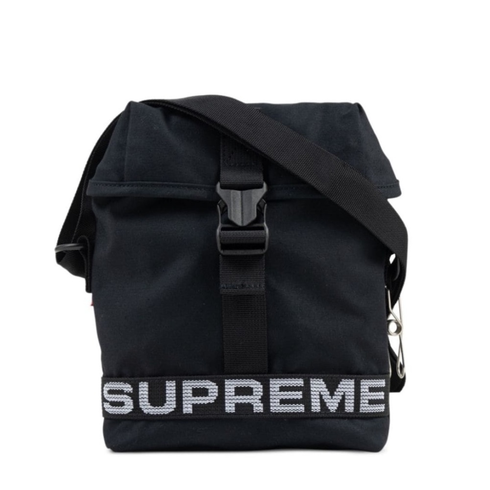 *NWT* Supreme Military Side Bag (Black) SS23 - Picture 4 of 12